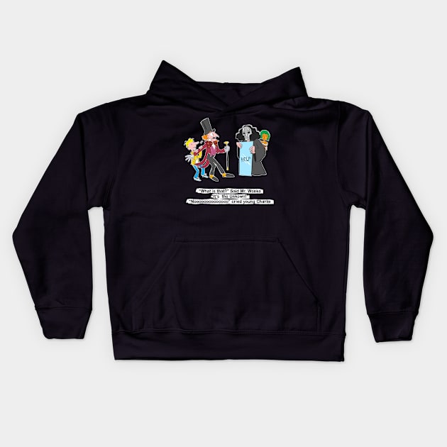 Glasgow Wonka Experience T-Shirt Kids Hoodie by Clown